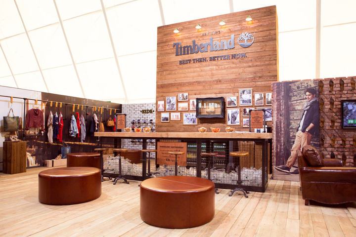 Timberland visual merchandising by Green Room