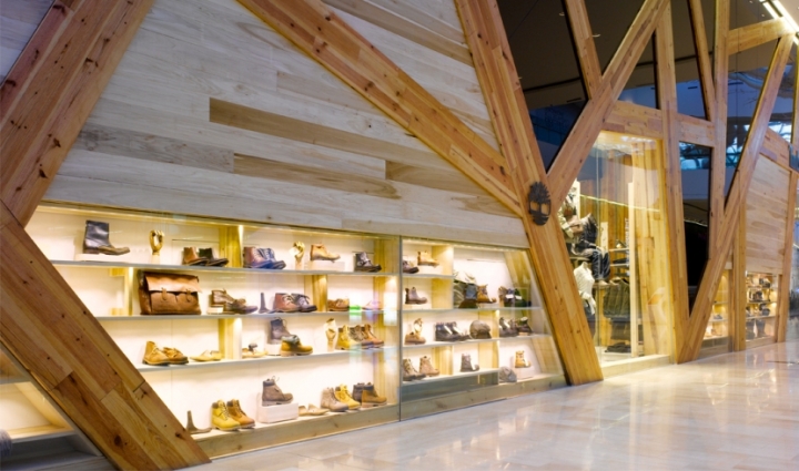 Timberland store by Arno Group