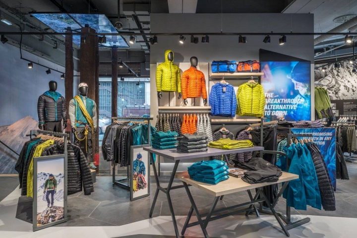 The North Face new flagship store in London Regent Street by Green Room
