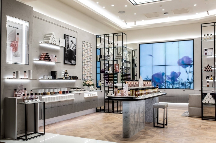 Maison Dior stand-alone beauty boutique in Bucharest, Romania