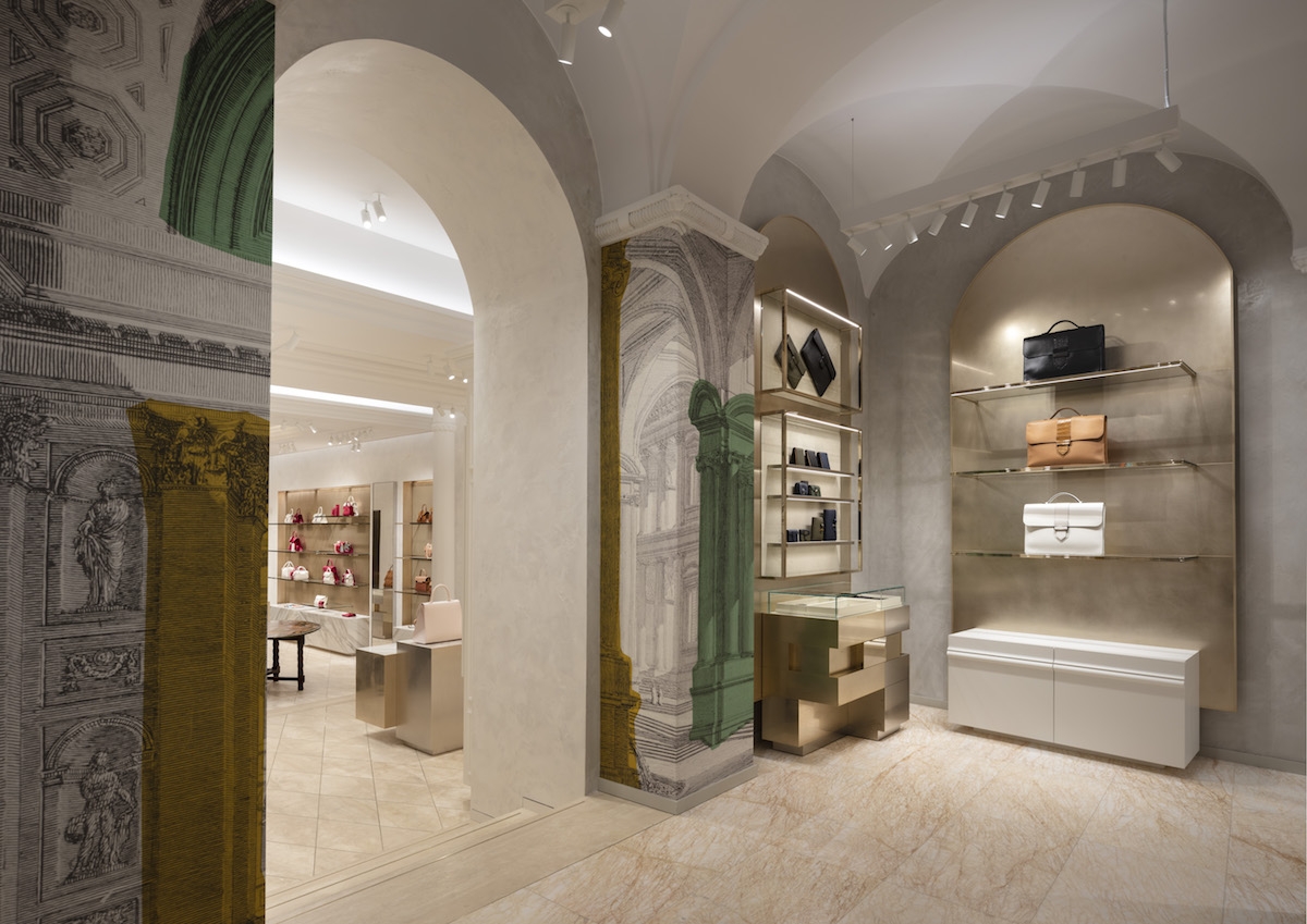 Delvaux first boutique in Rome by Vudafieri-Saverino Partners