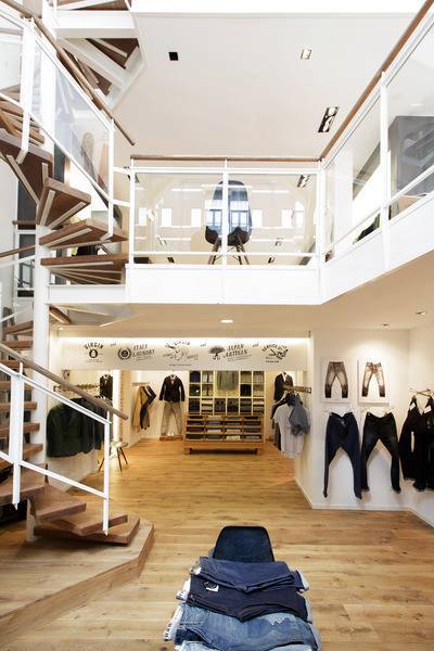 DENHAM flagship store in Amsterdam