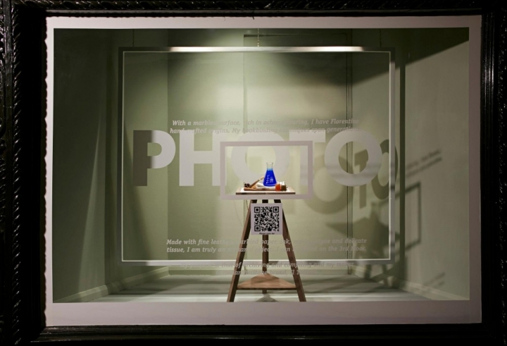 Interactive ‘Scan to See’ Window Display at Liberty London