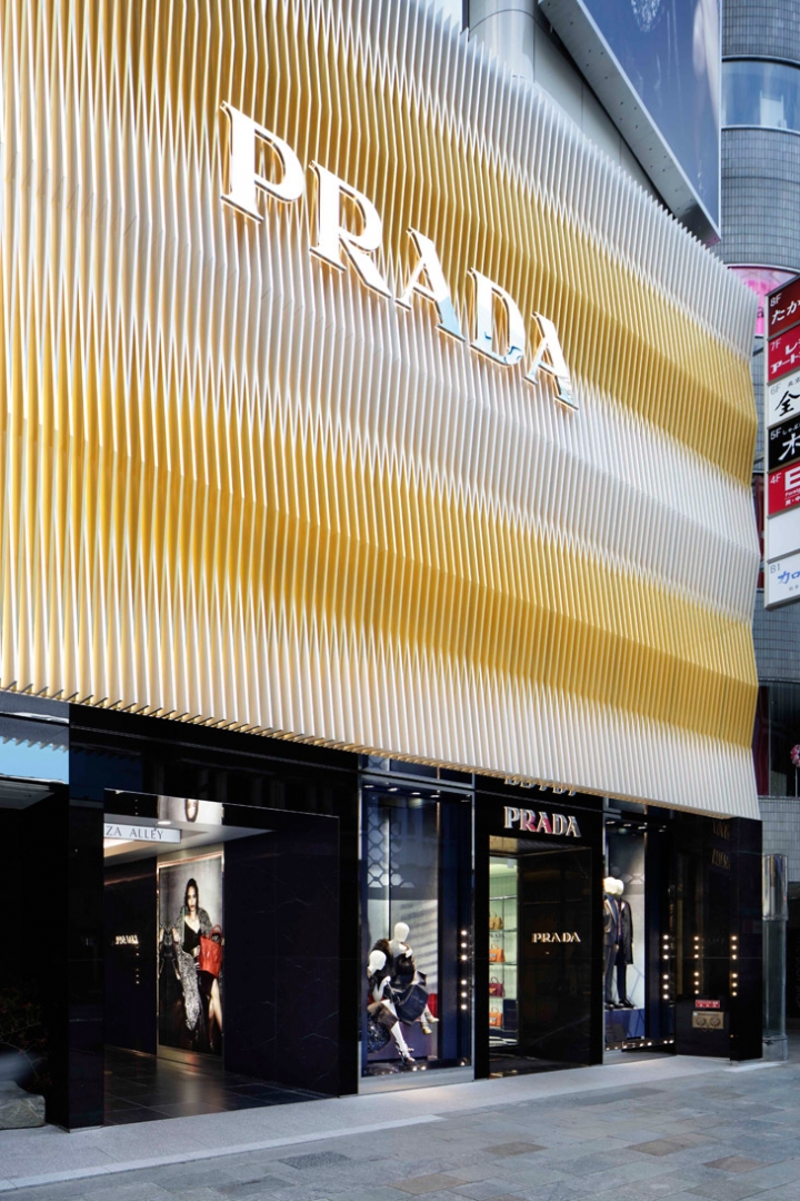 New Prada Store in Tokyo by  Roberto Baciocchi