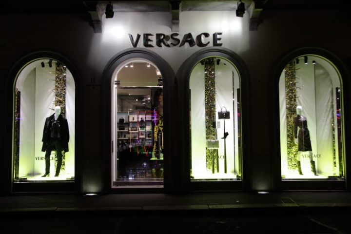 Versace windows display, Milan  2013
