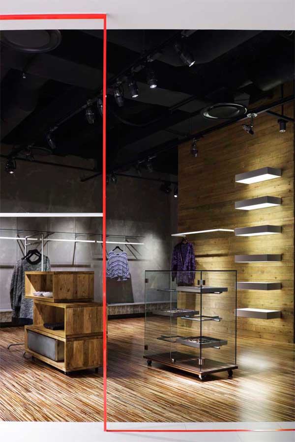 And A Yokohama Clothing Store by  MOMENT Inc