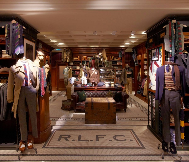 Rugby store Ralph Lauren, Covent Garden, London by MNA ARCHITECTS
