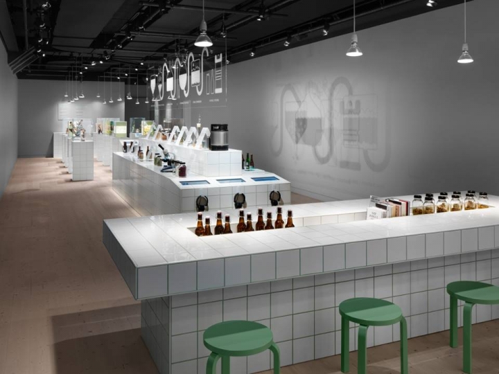Spritmuseum Beer exhibition by Form Us With Love