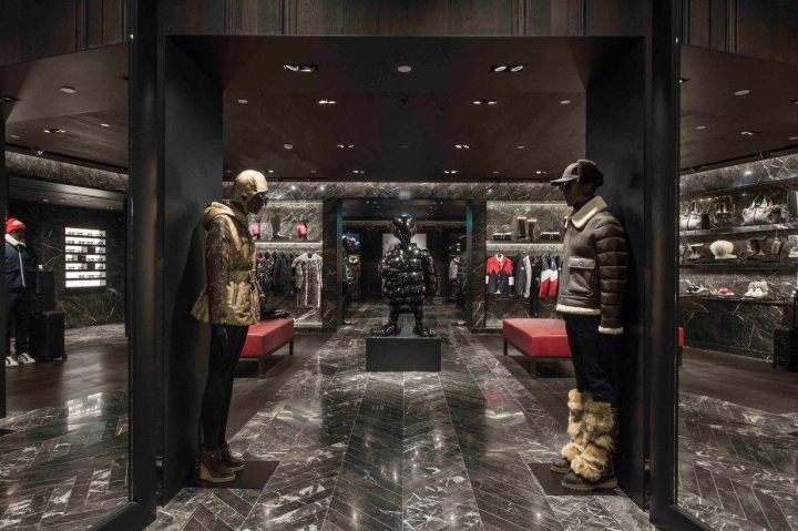 Moncler boutique in Taipei 101 Mall
