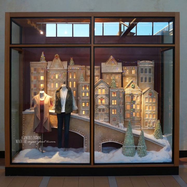 Anthropologie Holiday 2015 Windows "Sugared & Spiced"
