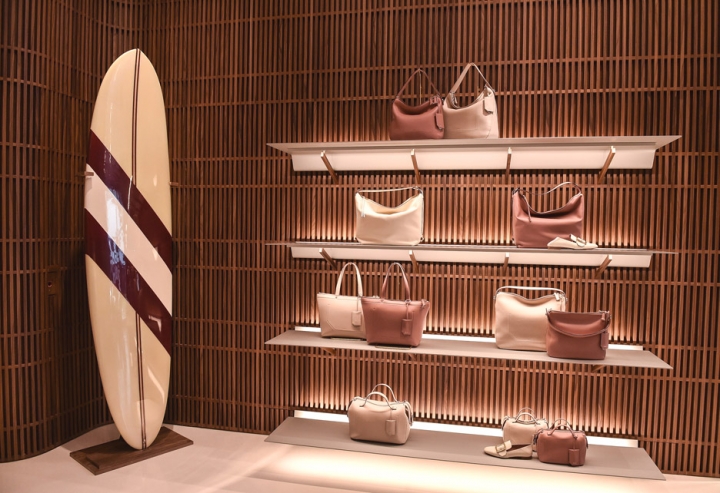 Bally store in  Beverly Hills by David Chipperfield
