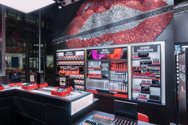 MAKE UP FOR EVER global flagship New York by UXUS