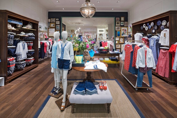 Boden fashion store with eclectic heritage concept by Dalziel & Pow