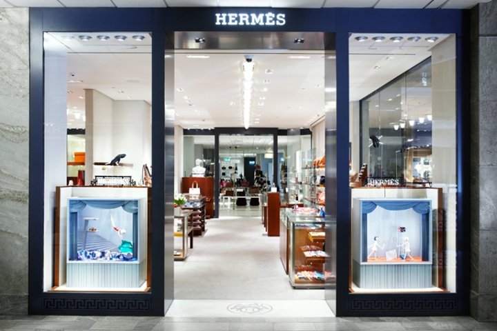 hermès store renewal Stockholm